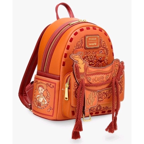 Loungefly Handbags - NEW! Loungefly Disney Pixar Toy Story Bullseye Saddle Backpack Western Cowboy